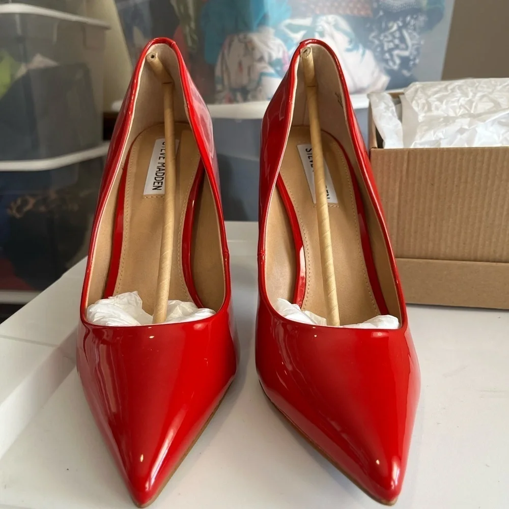 Red Stiletto Heels